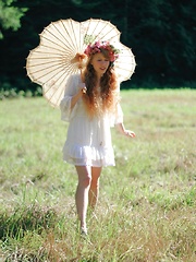 Naked As A Little Doll In A Meadow