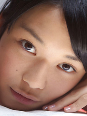 Tomoe Yamanaka Asian in long socks loves to play with candy