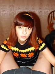 Girlie with sweet appearance fucks like a whore