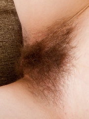 Hairy girl Fani enjoys being a popular model