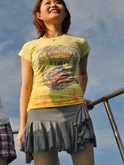Hot fun with Hinata and other Japanese girls
